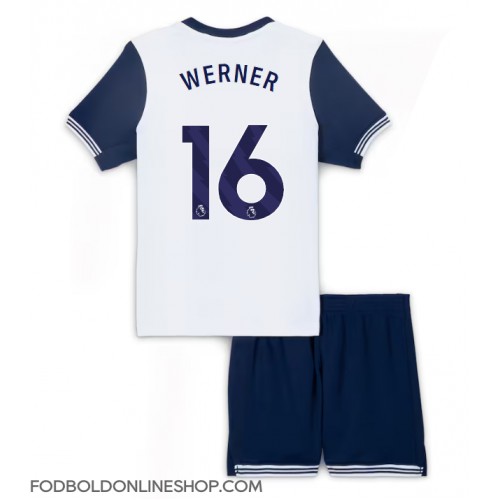 Tottenham Hotspur Timo Werner #16 Hjemme Trøje Børn 2024-25 Kortærmet (+ Korte bukser)